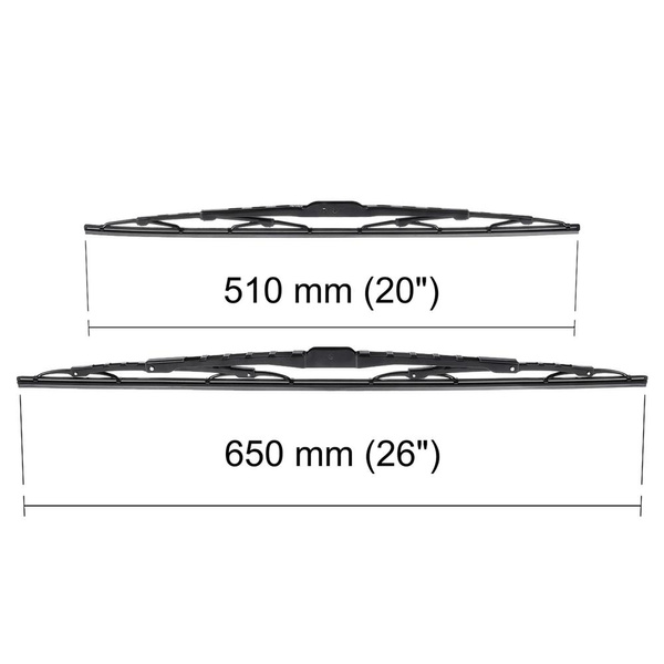 Autó ablaktörlők lapát szélvédőre a következő autótípushoz: Honda CR-Z Coupé (03.2010-02.2014) - Sztenderd ablaktörlő lapát