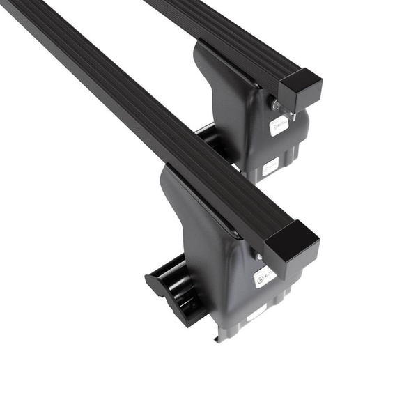 Alap tetőcsomagtartó, amely alkalmazható a: Hyundai Getz Hatchback (2005-2011) - fekete - rögzítő elemek nélkül - acél