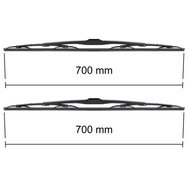 Autó ablaktörlők lapát szélvédőre a következő autótípushoz: Man TG Tehergépkocsi (2004-2019) - Sztenderd ablaktörlő lapát