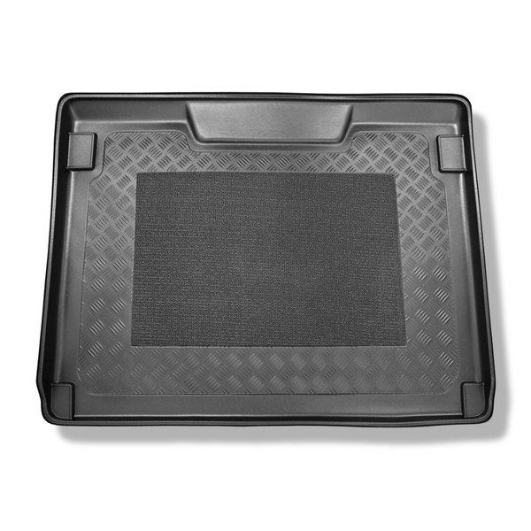 Méretre készült csomagtérszőnyegek: Renault Kangoo II Van (01.2008-04.2021) - 5 hely; tengelytáv 2.697 mm