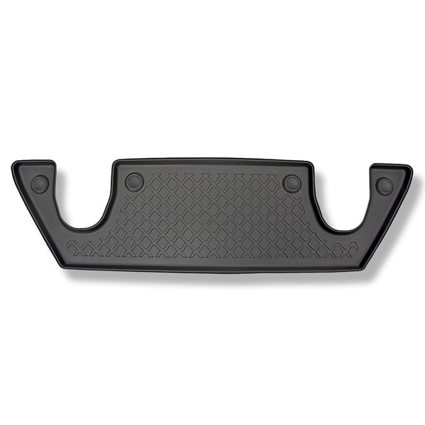 TPE szőnyegek gépjárművekhez: Tesla Model X SUV (10.2016-12.2020) - 6 hely; III sor