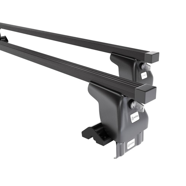 Alap tetőcsomagtartó, amely alkalmazható a: Hyundai Getz Hatchback (2005-2011) - fekete - rögzítő elemek nélkül - acél