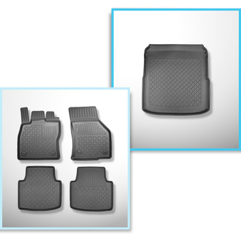 Csomagtérszőnyeg - és autószőnyegkészlet TPE: Volkswagen Arteon Fastback, Shooti