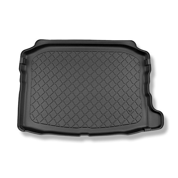 Méretre készült csomagtérszőnyegek: Cupra Leon Mild-Hybrid Hatchback (08.2022-....) - alsó csomagtartó; mozgó padló nélküli csomagtartó modellek