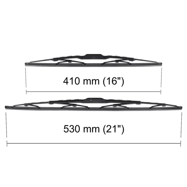 Autó ablaktörlők lapát szélvédőre a következő autótípushoz: Daewoo Matiz Hatchback (03.1998-2008) - Sztenderd ablaktörlő lapát