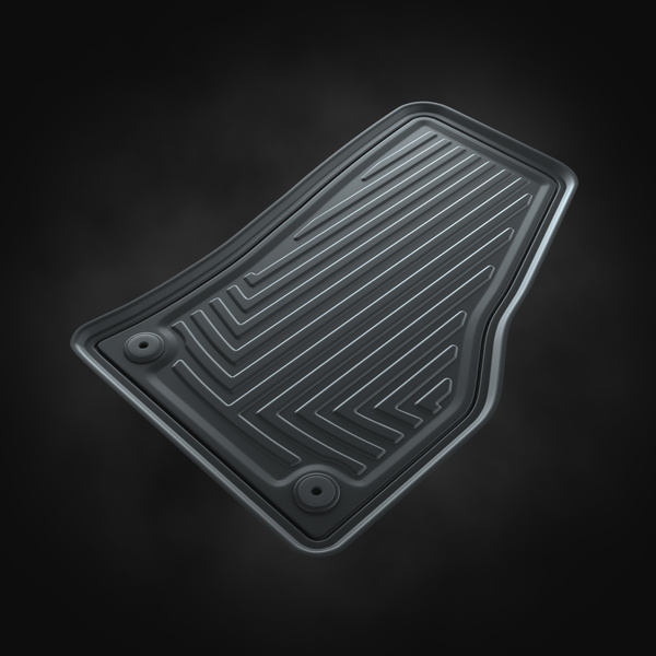 Autós gumiszőnyegek: Cupra Leon Hatchback, Sportstourer (2020-....) - fekete - 4 db