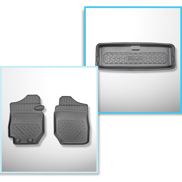 Csomagtérszőnyeg - és autószőnyegkészlet TPE: Suzuki Jimny II GJ SUV (10.2018-2020)