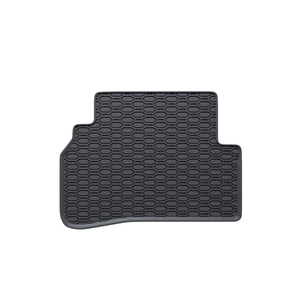 Autós gumiszőnyegek: Mercedes-Benz C osztály W205 Kombi, Limuzin (2013-2021) - fekete - 4 db