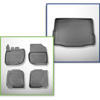 Csomagtérszőnyeg - és autószőnyegkészlet TPE: Honda HR-V III SUV (09.2021-....) 