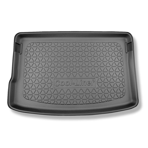 Méretre készült csomagtérszőnyegek: Skoda Fabia IV Hatchback (09.2021-....) - felső csomagtartó; mozgó padló legmagasabb pozícióban