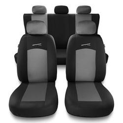Univerzális autós üléshuzatkészlet kifejezetten: Citroen C3 I, II, III, IV (2002-....) - S-G2
