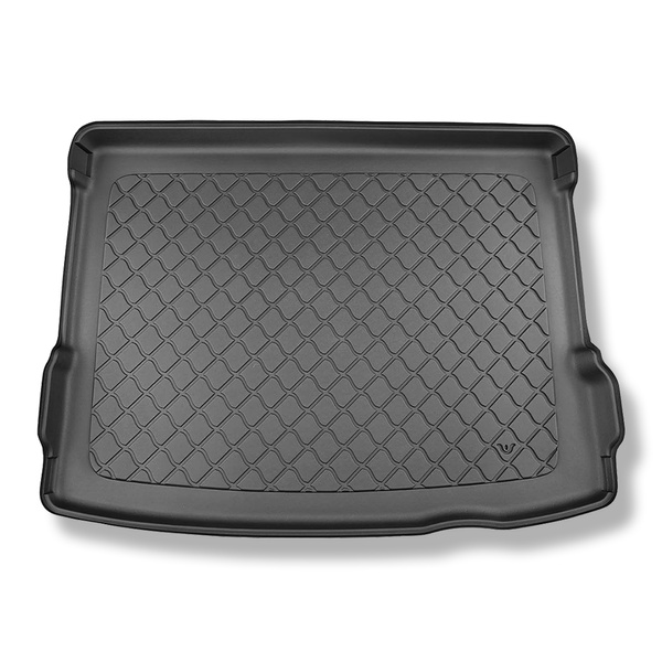 Méretre készült csomagtérszőnyegek: Hyundai Kona II SUV (04.2023-....) - felső csomagtartó; mozgó padló legmagasabb pozícióban; subwooferrel és subwoofer nélkül