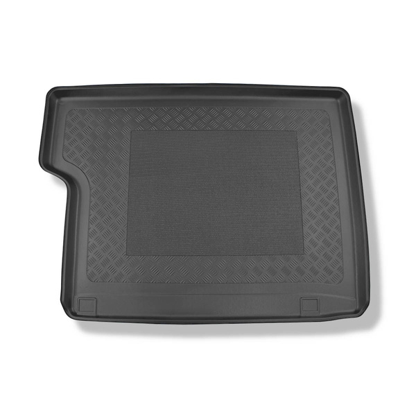 Méretre készült csomagtérszőnyegek: Ford Tourneo Custom Van (02.2018-06.2023) - széles tengelytáv; a harmadik sor ülés mögé