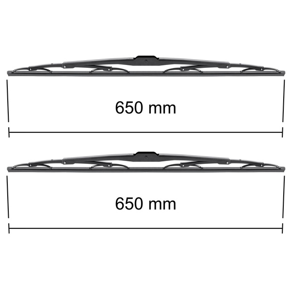 Autó ablaktörlők lapát szélvédőre a következő autótípushoz: Volvo FH Tehergépkocsi (1993-2012) - Sztenderd ablaktörlő lapát