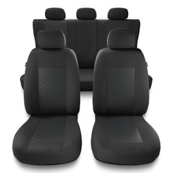 Univerzális autós üléshuzatkészlet kifejezetten: Mitsubishi Galant VII, VIII, IX (1992-2012) - MD-6