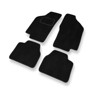 Velúrszőnyegek gépjárművekhez: Lancia Delta II Hatchback (1993-1999) - fekete