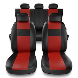 Univerzális autós üléshuzatkészlet kifejezetten: Nissan Qashqai I, II, III (2007-....) - XL-RD