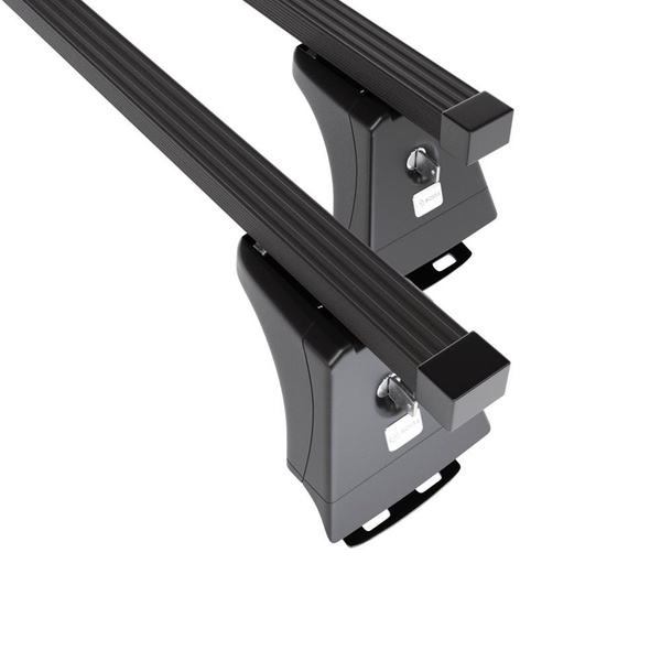 Alap tetőcsomagtartó, amely alkalmazható a: Honda CR-V SUV (2007-2011) - fekete - rögzítő pontok - acél