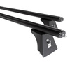 Alap tetőcsomagtartó, amely alkalmazható a: Opel Astra J mk IV Hatchback (2009-2015) - fekete - rögzítő pontok - alumínium