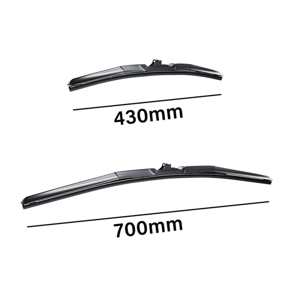 Autó ablaktörlők lapát szélvédőre a következő autótípushoz: Jaguar XE Szedán (06.2015-....) - Hibrid ablaktörlő lapát