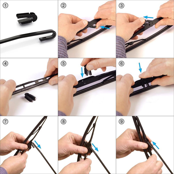 Autó ablaktörlők lapát szélvédőre a következő autótípushoz: Hyundai i10 Hatchback (10.2007-2020) - Sztenderd ablaktörlő lapát