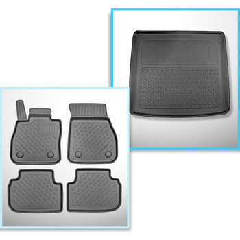 Csomagtérszőnyeg - és autószőnyegkészlet TPE: BMW 2 széria F44 Gran Coupé (03.20