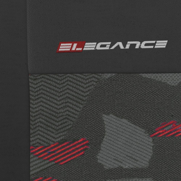 Univerzális autós üléshuzatkészlet kifejezetten: Dacia Sandero I, II, III (2008-....) - UNE-RD