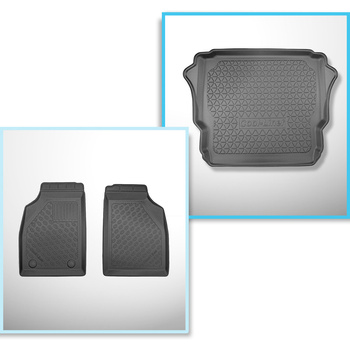 Csomagtérszőnyeg - és autószőnyegkészlet TPE: Ligier JS60 SUV (09.2020-....)