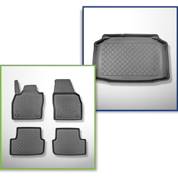 Csomagtérszőnyeg - és autószőnyegkészlet TPE: Audi A1 GB Sportback (07.2018-2024
