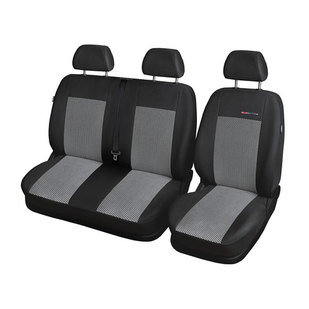 Méretre vart üléshuzat a következő autótípushoz: Citroen Berlingo II Van (2008-2018) csak első ülések - kanapé / pad - E2
