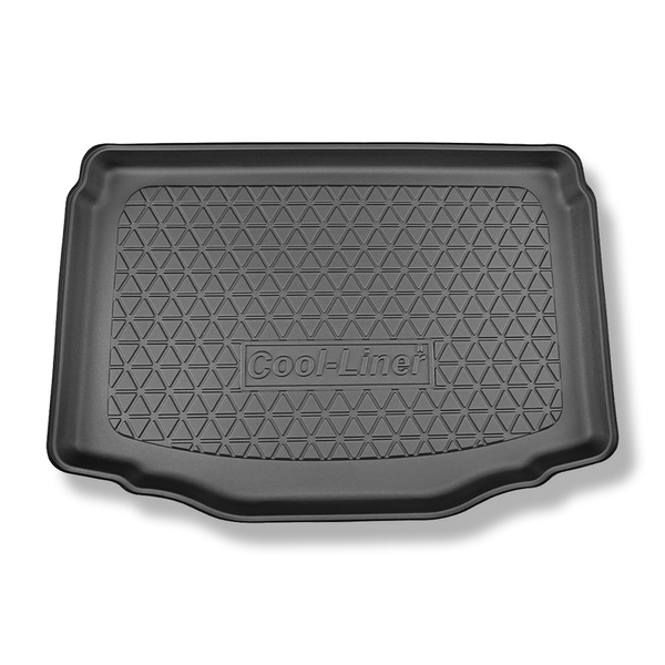 Méretre készült csomagtérszőnyegek: Citroen C3 IV SUV (02.2024-....) - alsó csomagtartó; mozgó padló nélküli csomagtartó modellek; szintén az elektromos verzióhoz