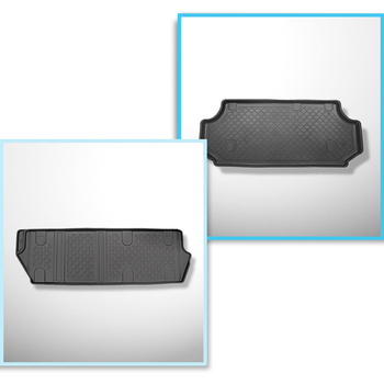 Csomagtérszőnyeg - és autószőnyegkészlet TPE: Mercedes-Benz Vito BASE Tourer (10