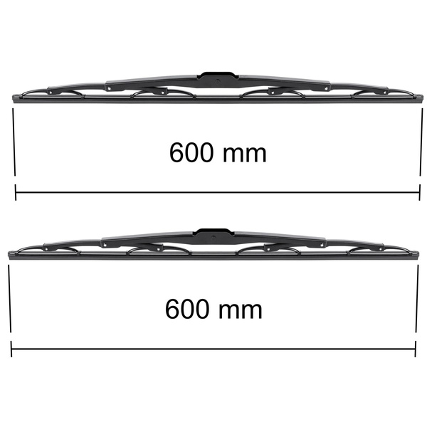 Autó ablaktörlők lapát szélvédőre a következő autótípushoz: Mercedes-Benz Vario Van (1996-2013) - Sztenderd ablaktörlő lapát