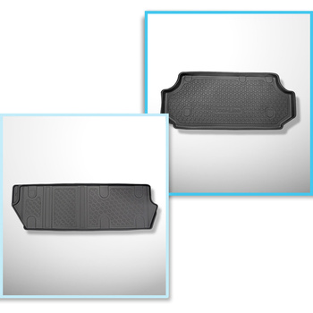 Csomagtérszőnyeg - és autószőnyegkészlet TPE: Mercedes-Benz Vito BASE Tourer (10