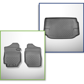 Csomagtérszőnyeg - és autószőnyegkészlet TPE: Suzuki Jimny II GJ SUV (10.2018-20