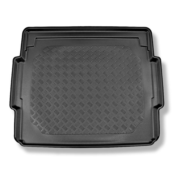 Méretre készült csomagtérszőnyegek: Citroen C5 Aircross SUV (02.2019-....) - felső csomagtartó (egyenes rakodási szegély); mozgó padló legmagasabb pozícióban; nem a Plug-in Hibrid verzióhoz