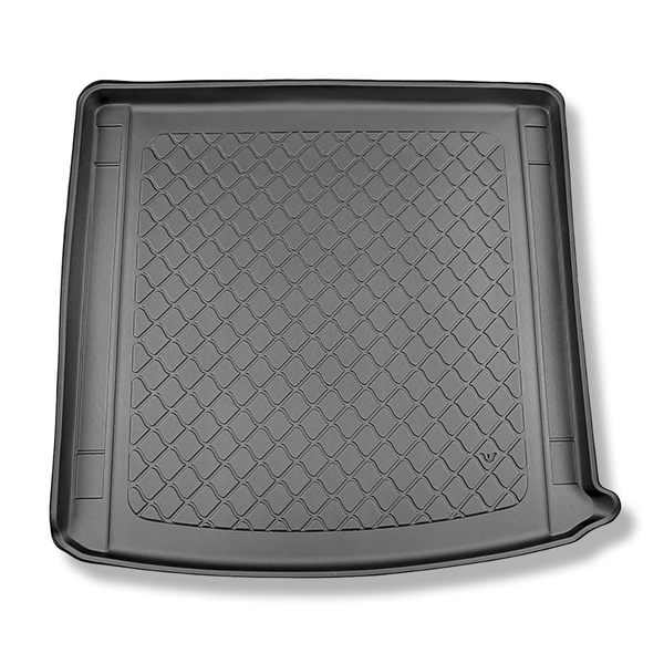 Méretre készült csomagtérszőnyegek: Jaguar F-Pace X761 SUV (2020-....) - szintén modellekhez rögzítő sínekkel; nem a Plug-in Hibrid verzióhoz (P400e)