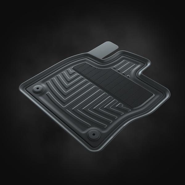 Autós gumiszőnyegek: Volkswagen Golf VII Hatchback, Variant (2012-2020) - fekete - 4 db