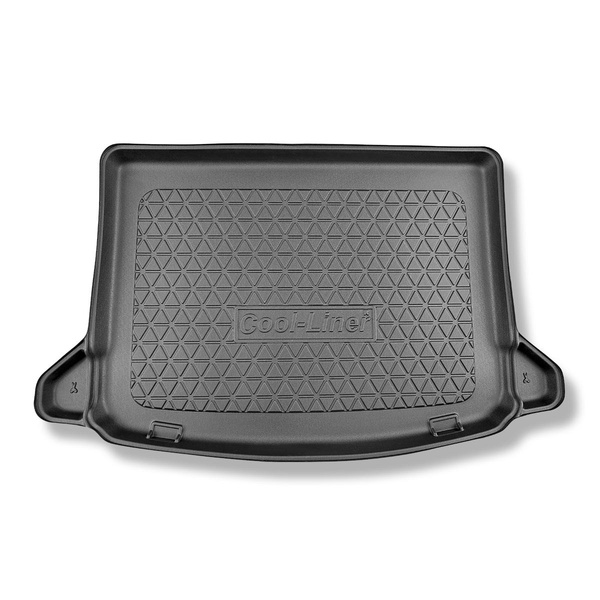 Méretre készült csomagtérszőnyegek: Mercedes-Benz A osztály W177 250e Plug-in Hybrid Hatchback (08.2019-....) - eltávolítható beugrások oldal hálós modelleknél