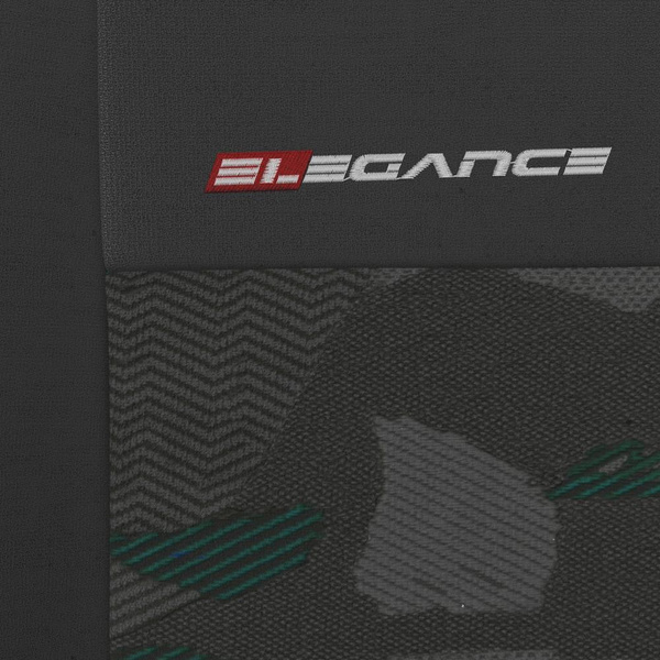 Univerzális autós üléshuzatkészlet kifejezetten: Renault Clio II, III, IV, V (1998-....) - 2UNE-GR