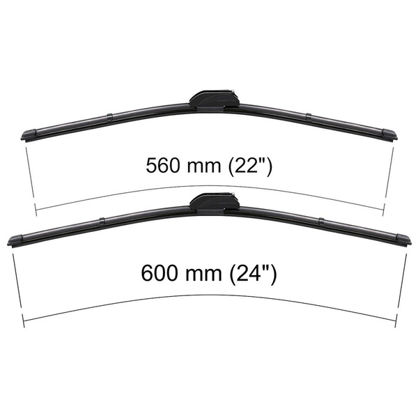 Autó ablaktörlők lapát szélvédőre a következő autótípushoz: BMW X5 E53 SAV (03.1999-10.2006) - Lapos ablaktörlő lapát