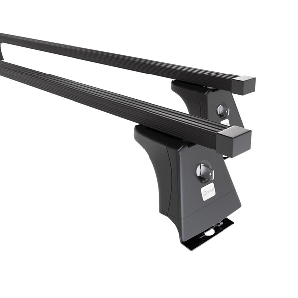 Alap tetőcsomagtartó, amely alkalmazható a: Peugeot Boxer III Autóbusz (2014-....) - fekete - rögzítő pontok - acél