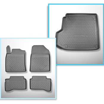 Csomagtérszőnyeg - és autószőnyegkészlet TPE: Kia Ceed CD Plug-in Hybrid Kombi (