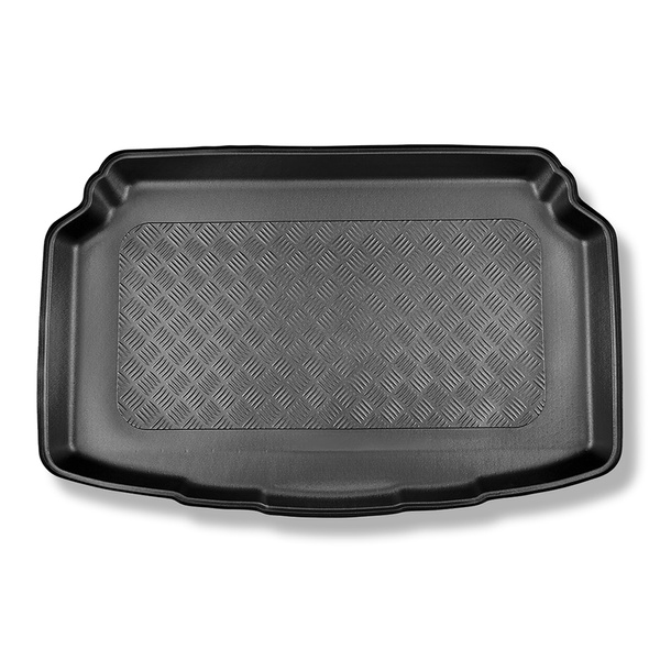 Méretre készült csomagtérszőnyegek: Toyota Yaris IV XP210 Hatchback (11.2020-....) - alsó csomagtartó; autókhoz dupla padló nélküli csomagtartókkal; szintén hibridhez