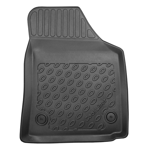 TPE Premium szőnyegek gépjárművekhez: Volkswagen Touran I Egyterű (03.2003-08.2015) - 5 vagy 7 hely; harmadik sor nélkül