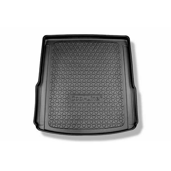 Méretre készült csomagtérszőnyegek: Audi A6 C8 4H Avant (09.2018-....) - szintén modellekhez rögzítő sínekkel; szintén Quattro verzióhoz; nem a TFSI e plug-in hybrid verzióhoz