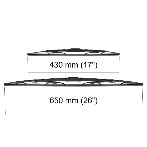 Autó ablaktörlők lapát szélvédőre a következő autótípushoz: Honda CR-V III SUV (01.2007-11.2012) - Sztenderd ablaktörlő lapát