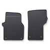 Autós gumiszőnyegek: Volkswagen Crafter II Van (2017-....) - fekete - 2 db