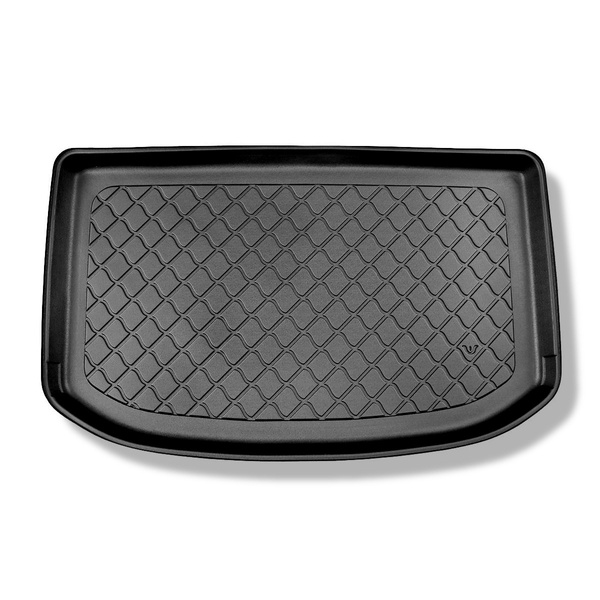 Méretre készült csomagtérszőnyegek: Kia Soul II SUV (03.2014-03.2019) - felső csomagtartó; modellek mozgó padlós csomagtartóval; nem az elektromos verzióhoz