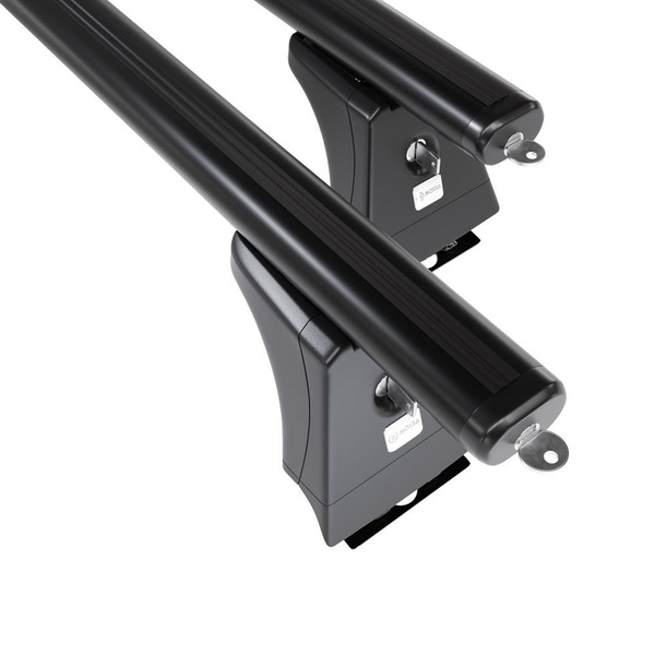 Alap tetőcsomagtartó, amely alkalmazható a: Citroen Jumper II Van (2006-2014) - fekete - rögzítő pontok - alumínium